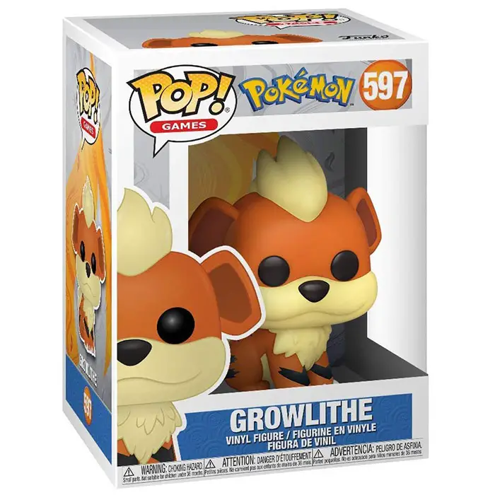 Figurine pop Growlithe - Pokémon - 2