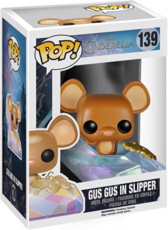 Figurine pop Gus Gus dans Pantoufle - Cendrillon - 1