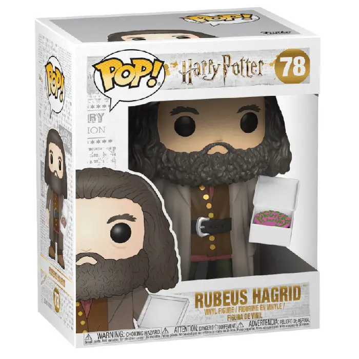 Figurine pop Hagrid avec gateau d'anniversaire - Harry Potter - 2