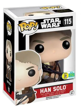 Figurine pop Han Solo avec Bowcaster - Star Wars 7 : Le Réveil de la Force - 1