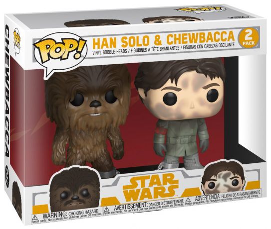 Figurine pop Han Solo & Chewbacca - 2 Pack - Solo : A Star Wars Story - 1