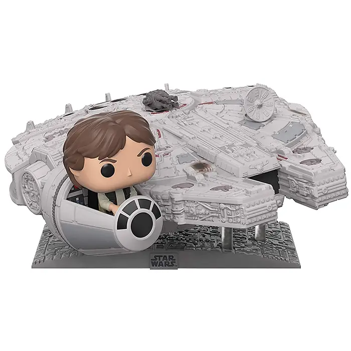 Figurine pop Han Solo in the Millennium Falcon - Star Wars - 1