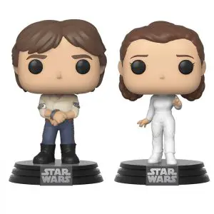 Figurine Han Solo & Princess Leia – Star Wars- #1