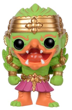 Figurine pop Hanuman - Vert et rose - Créatures légendaires et mythes - 2