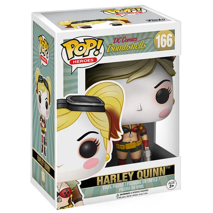 Figurine pop Harley Quinn - DC Comics Bombshells - 2