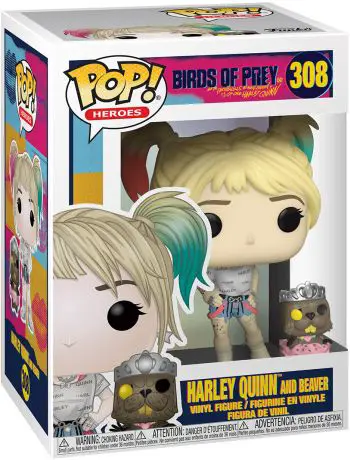 Figurine pop Harley Quinn and Beaver - Birds of Prey et la fantabuleuse histoire de Harley Quinn - 1