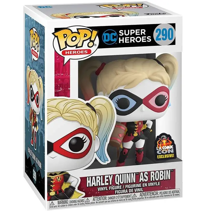Figurine pop Harley Quinn as Robin - DC Comics - 2