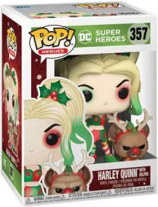 Figurine Harley Quinn avec Assistant (Noël) – DC Super-Héros- #357