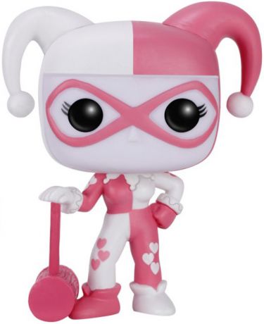 Figurine pop Harley Quinn avec Costume Rose & Blanc - DC Super-Héros - 2