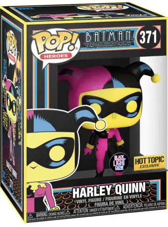 Figurine pop Harley Quinn Black Light - DC Comics - 1