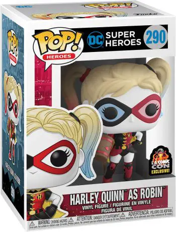 Figurine pop Harley Quinn en Robin - DC Super-Héros - 1