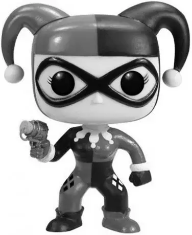 Figurine pop Harley Quinn - Noir & Blanc - DC Comics - 2
