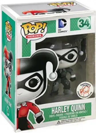 Figurine pop Harley Quinn - Noir & Blanc - DC Comics - 1