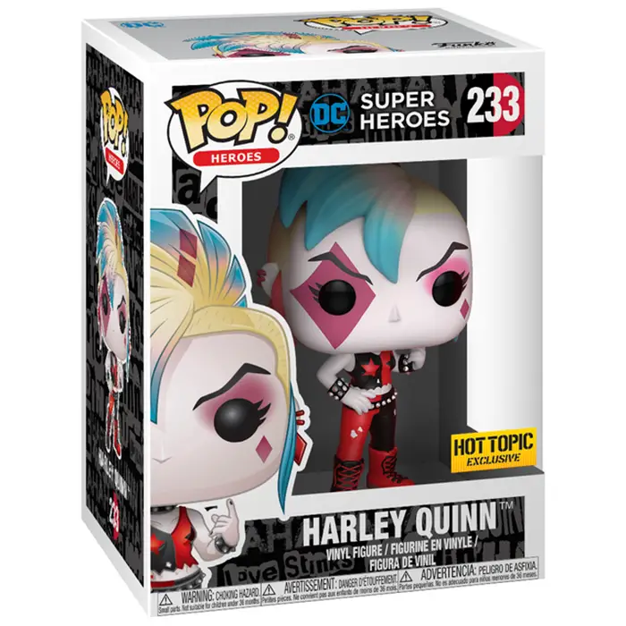 Figurine pop Harley Quinn Punk - DC Comics - 2