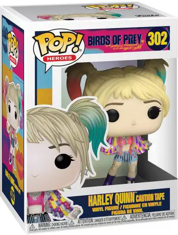 Figurine pop Harley Quinn Ruban de mise en garde - Birds of Prey et la fantabuleuse histoire de Harley Quinn - 1
