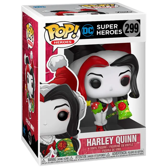 Figurine pop Harley Quinn Santa - DC Comics - 2