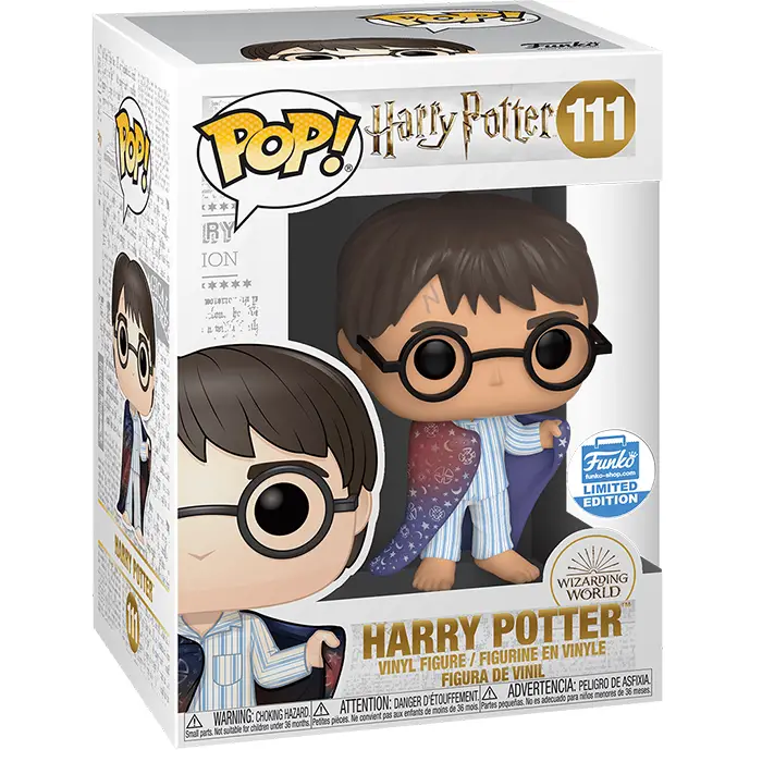 Figurine pop Harry Potter avec cape d'invisibilité sur les épaules - Harry Potter - 2