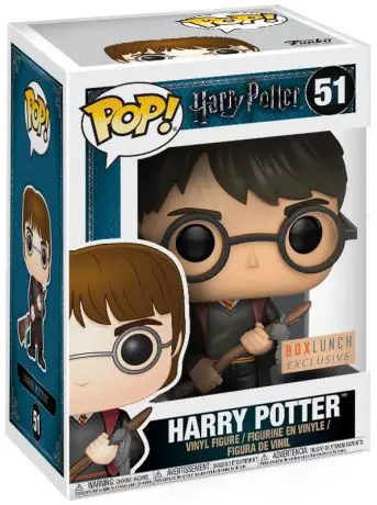 Figurine pop Harry Potter avec Eclair de Feu - Harry Potter - 1