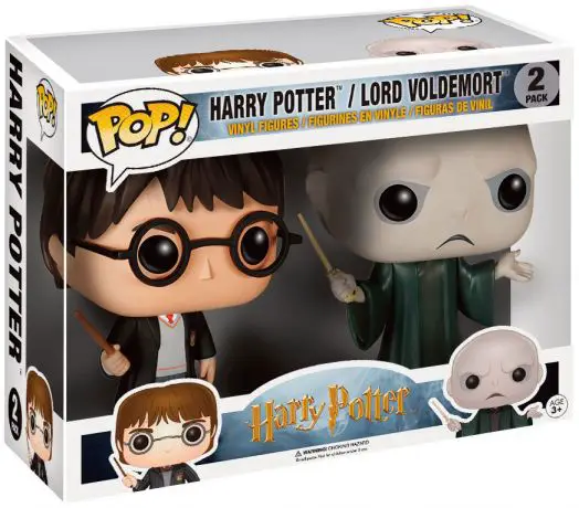 Figurine pop Harry Potter & Lord Voldemort - 2 Pack - Harry Potter - 1
