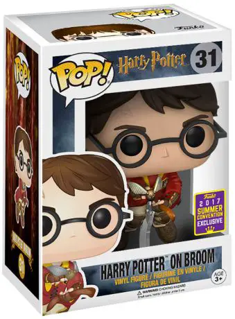 Figurine pop Harry Potter sur son Balai - Harry Potter - 1