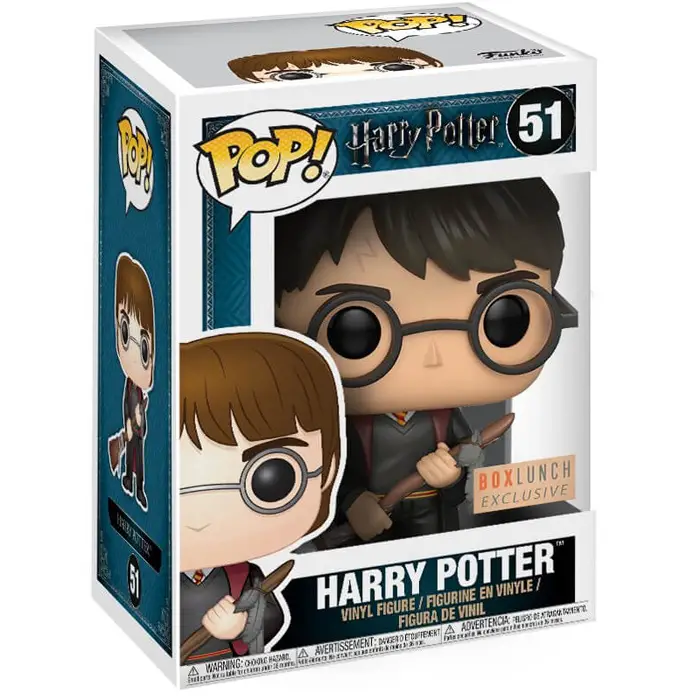 Figurine pop Harry Potter with firebolt - Harry Potter - 2