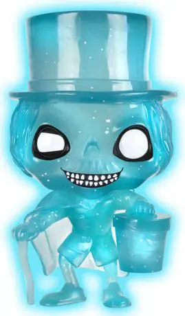 Figurine pop Hatbox Ghost - Pailleté & Brillant dans le noir - Haunted Mansion - 2