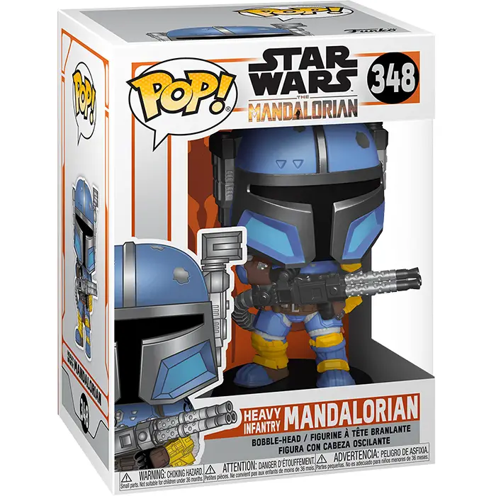 Figurine pop Heavy Infantry Mandalorian - Star Wars The Mandalorian - 2