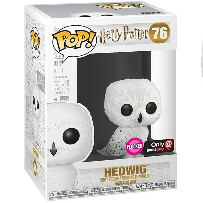 Figurine pop Hedwig flocked - Harry Potter - 2