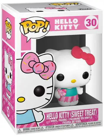 Figurine pop Hello Kitty avec Donut - Sanrio - 1