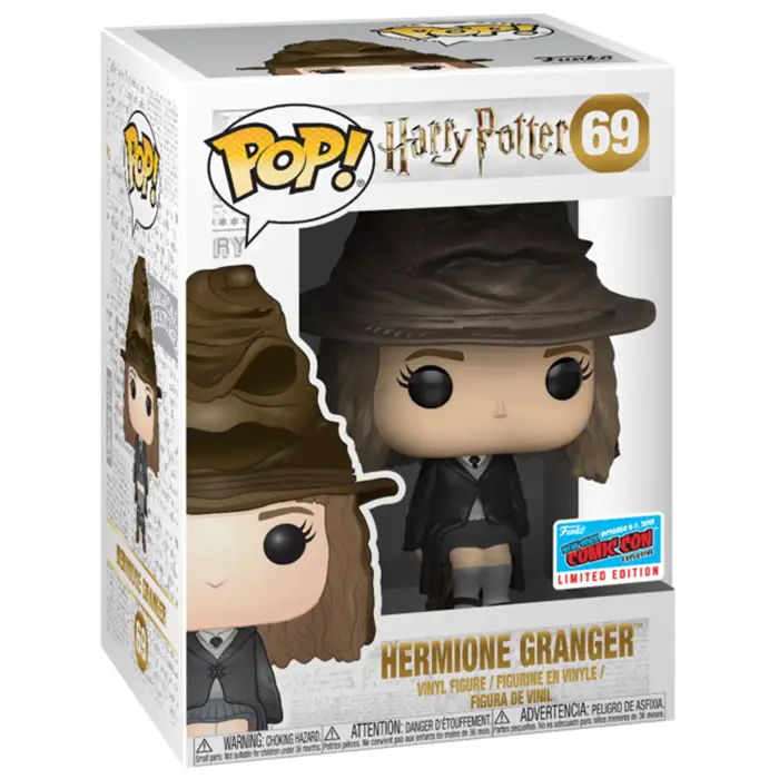 Figurine pop Hermione avec le choixpeau - Harry Potter - 2