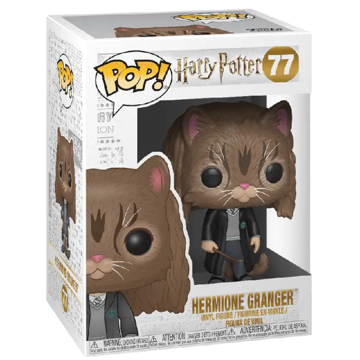 Figurine pop Hermione en chat - Harry Potter - 2