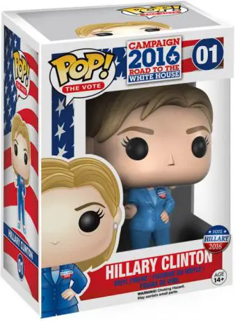 Figurine pop Hillary Clinton - Célébrités - 1