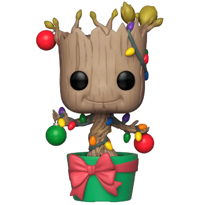Figurine pop Holiday Baby Groot - Marvel - 1