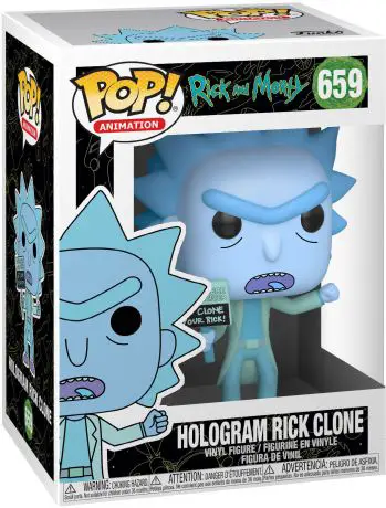 Figurine pop Hologram Rick Clone - Rick et Morty - 1