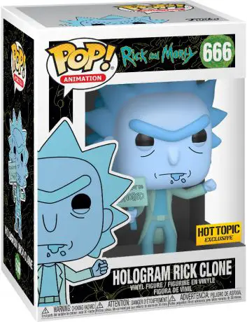 Figurine pop Hologram Rick Clone - Rick et Morty - 1