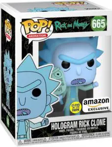Figurine Hologram Rick Clone – Brillant dans le noir – Rick et Morty- #665