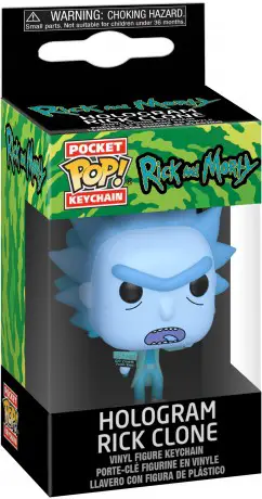 Figurine pop Hologram Rick Clone - Porte-clés - Rick et Morty - 1