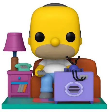Figurine pop Homer devant la télé - Les Simpson - 2