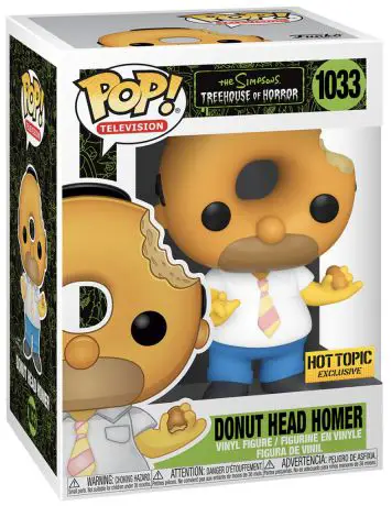 Figurine pop Homer (Tête de Donut) - Les Simpson - 1