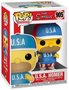 Figurine Homer USA – Les Simpson- #905