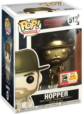 Figurine pop Hopper - Or - Stranger Things - 1
