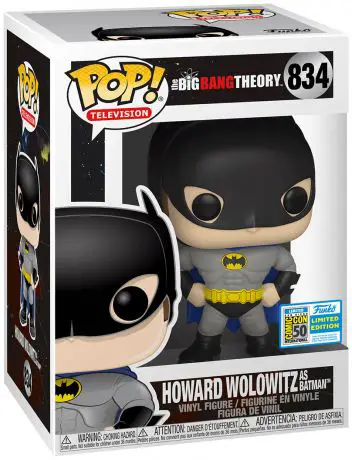 Figurine pop Howard Wolowitz déguisé en Batman - The Big Bang Theory - 1