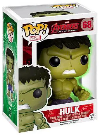 Figurine pop Hulk - Brille dans le Noir - Avengers Age Of Ultron - 1
