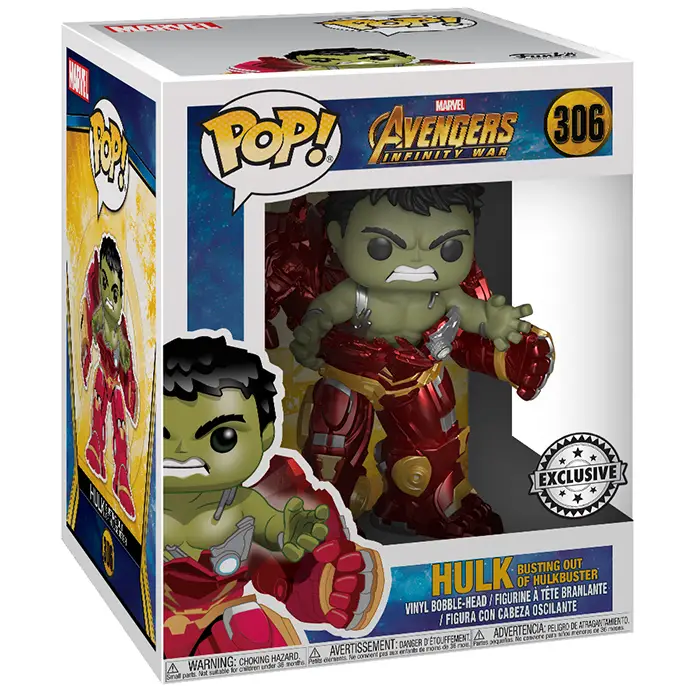 Figurine pop Hulk busting out of Hulkbuster - Avengers Infinity War - 2
