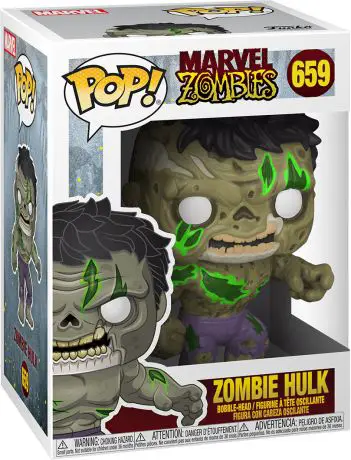Figurine pop Hulk en Zombie - Marvel Zombies - 1
