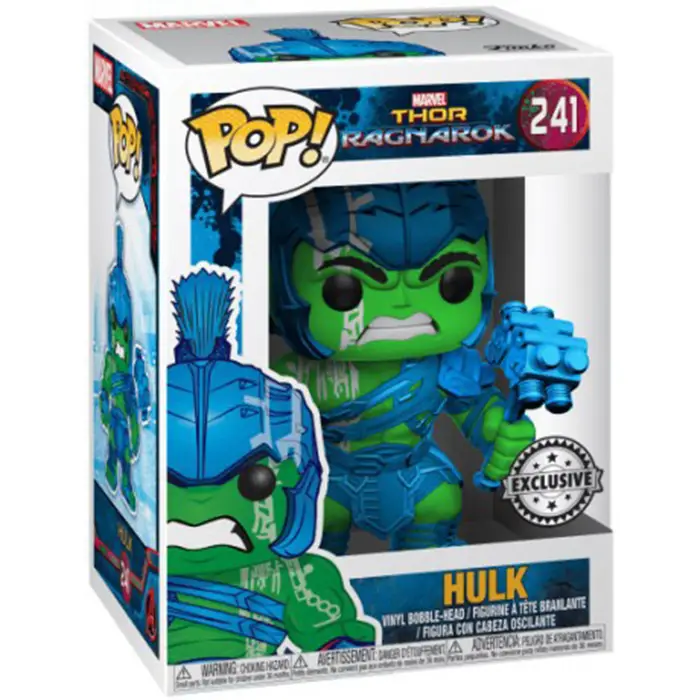 Figurine pop Hulk Fluo - Thor Ragnarok - 2