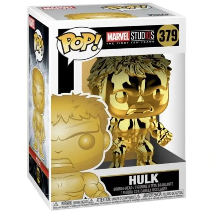 Figurine pop Hulk Gold - Marvel - 2