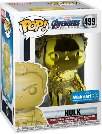 Figurine pop Hulk Jaune - Chromé - Avengers Endgame - 1