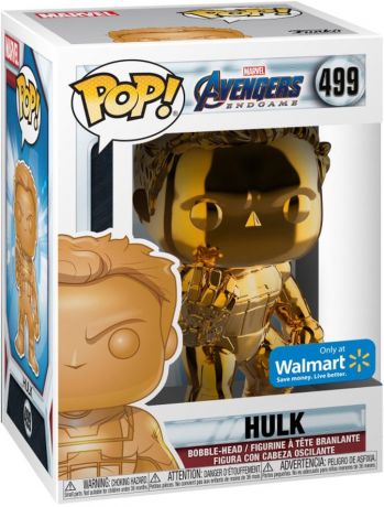 Figurine pop Hulk Orange - Chromé - Avengers Endgame - 1