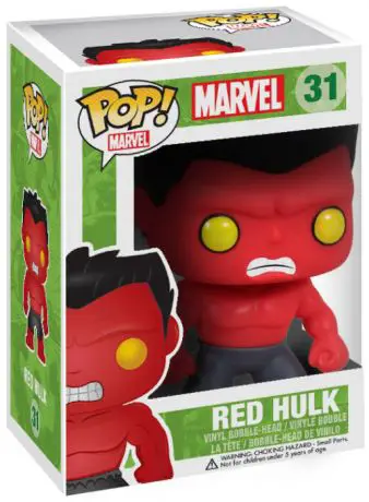 Figurine pop Hulk Rouge - Marvel Comics - 1